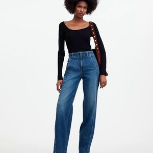Madewell Tapered Denim Trousers